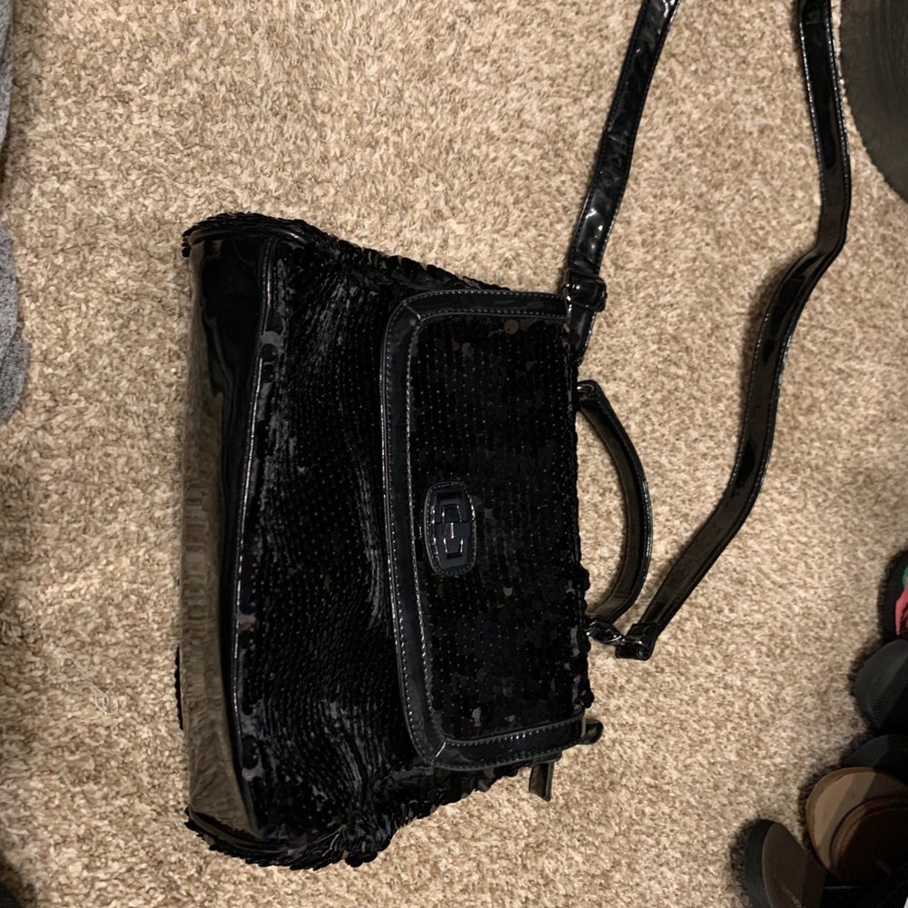 Sequin handbag